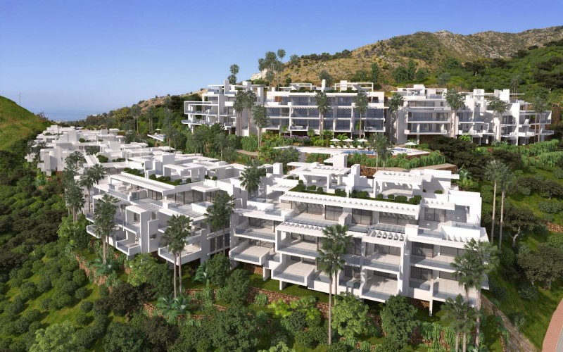 Palo Alto, Ojën, Marbella, New build apartments and villas
